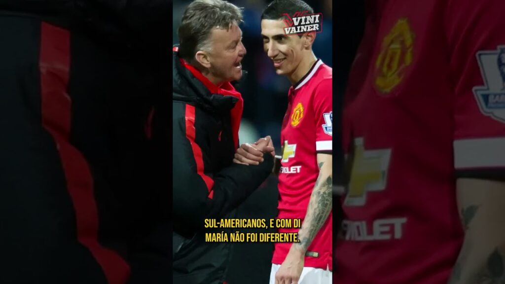 VAN GAAL ATRAPALHOU DI MARÍA NO UNITED #shorts