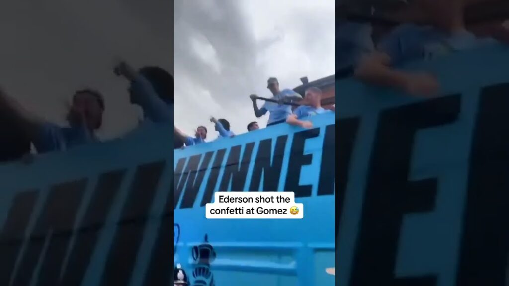 That was a close one from Ederson 😂 (via MciNews18/Twitter) #shorts