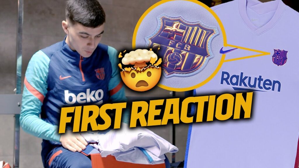 PEDRI's FIRST IMPRESSION of the NEW AWAY KIT (UNBOXING)