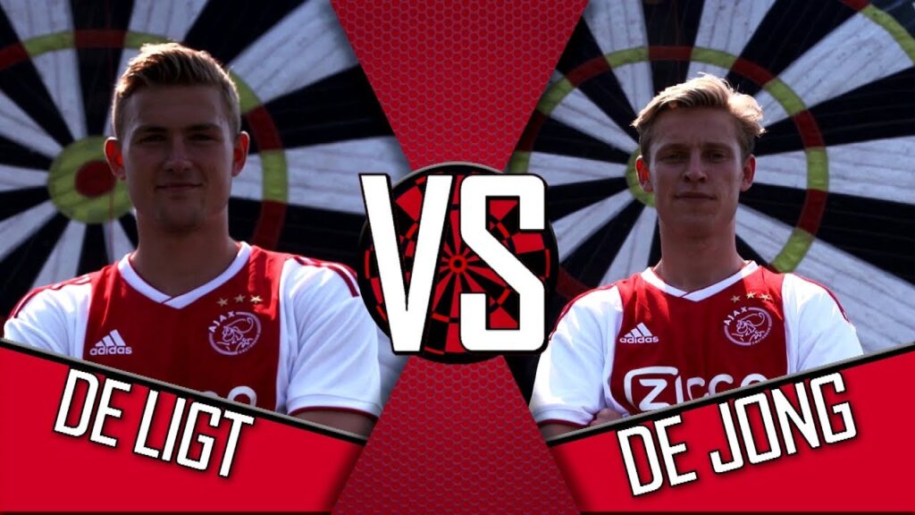 'Is dat niet de 50?!' | AJAX FOOTDARTS #5 | Matthijs de Ligt vs. Frenkie de Jong