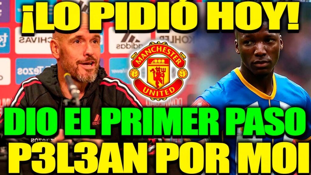 ¡LO PIDIO HOY! MANCHESTER UNITED DECIDIÓ DAR EL PRIMER PASO POR MOISES CAICEDO HOY