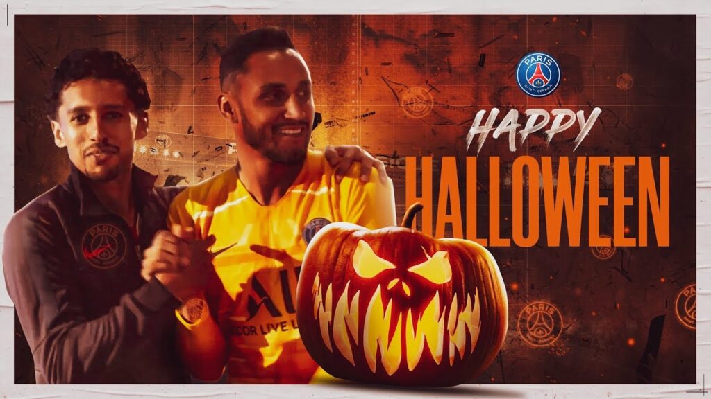 BASKET CHALLENGE HALLOWEEN !!! Marquinhos vs Keylor Navas