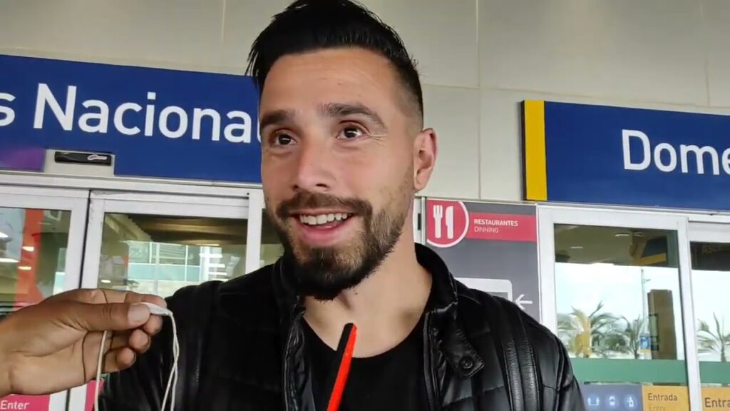 Hernán Galindez llegó a Quito para sumarse a Aucas