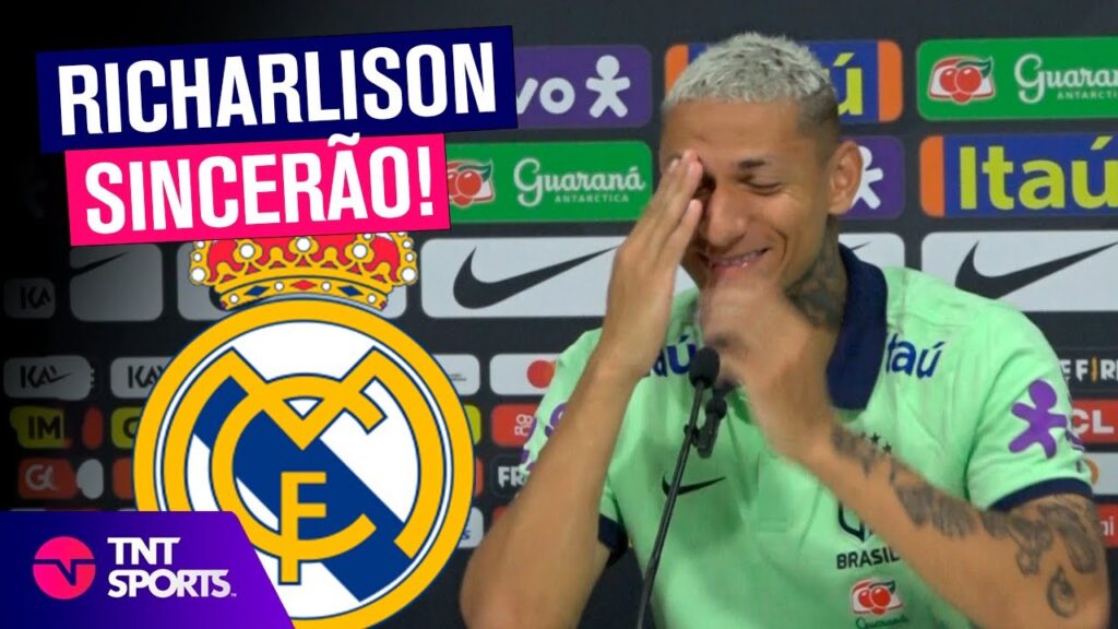 POMBO NO REAL MADRID? RICHARLISON FICA 'NERVOSO' E RESPONDE SOBRE POSSIBILIDADE DE JOGAR NO REAL!