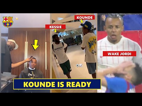 🔵Jules Kounde is Ready to Meet His New Barca Teammates |😅Especially Jordi Alba🔴