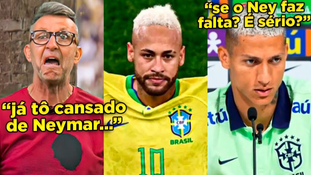 NEYMAR NÃO FAZ FALTA NA SELEÇÃO?? RICHARLISON MANDA RECADO E NETO DEBOCHA DE NEYMAR...