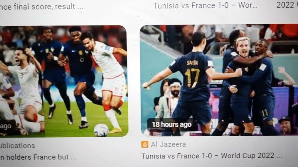 Tunisia vs France final score result: African side bow out despite WK winner against world champions