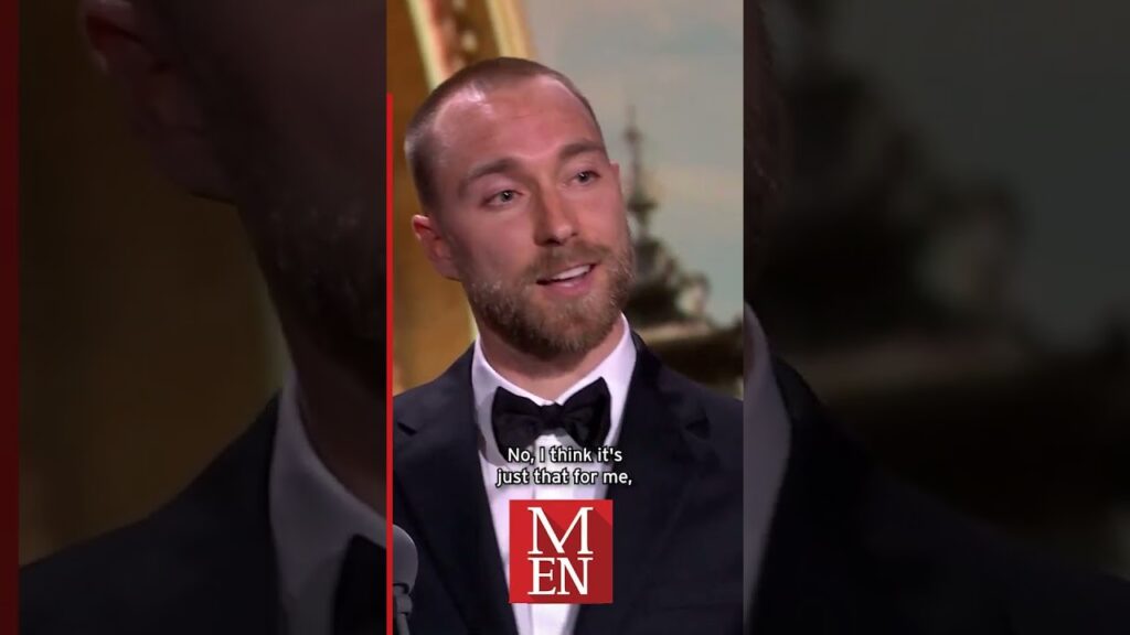 Christian Eriksen receives Comeback of the Year award | Laureus Awards 2023
