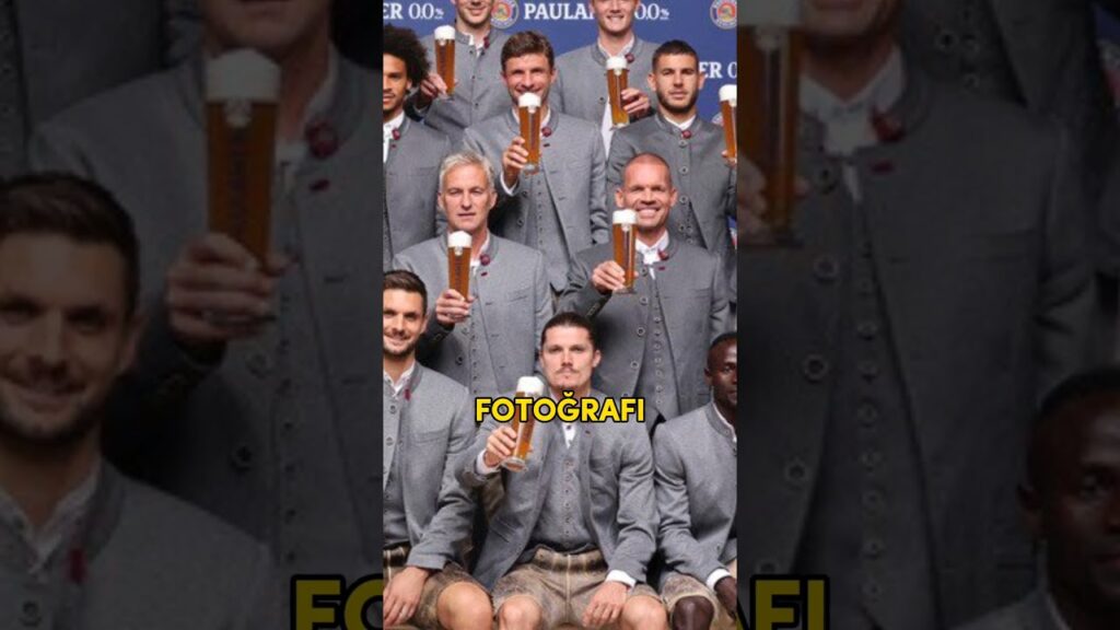 Mane ve Mazraoui Bayern Fotoğraf Çekiminde Bira İçmediler