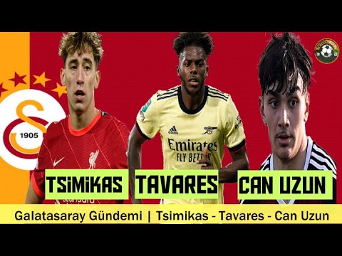 Galatasaray Transfer 🔥Tsimikas, Nuno Tavarez, Can Uzun #galatasaray