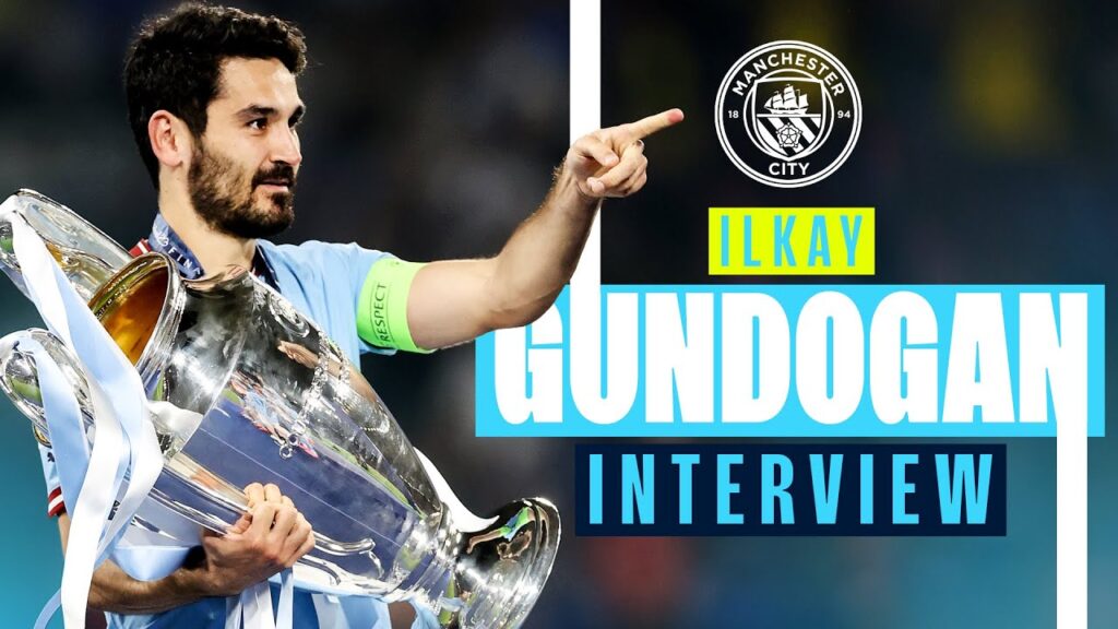 "It's VERY Special" | Ilkay Gundogan Sits with the Champions League Trophy!