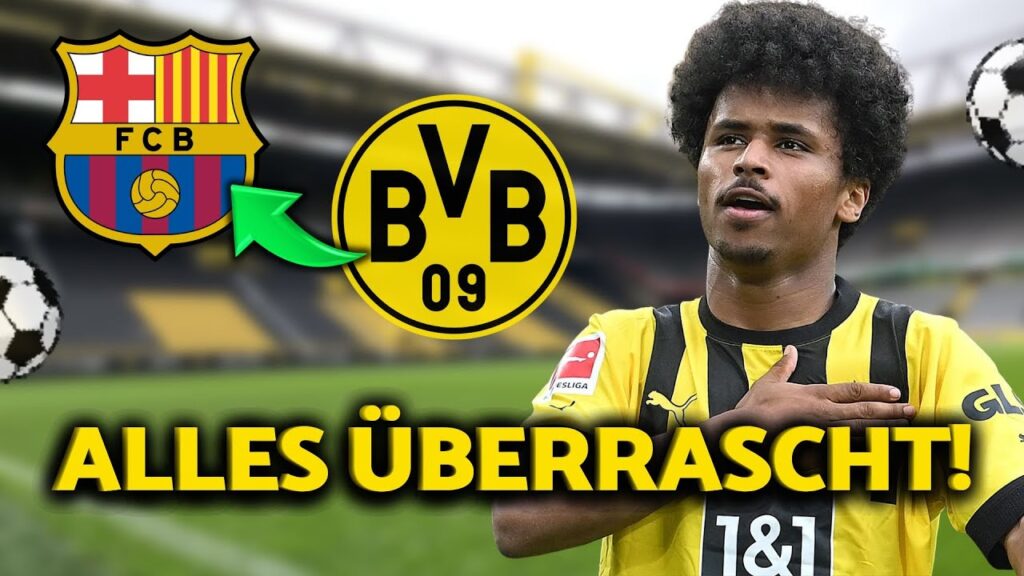 💥"MEGA-TRANSFER? KARIM ADEYEMI ZUM FC BARCELONA?" Die neuesten Transfergerüchte rund um den BVB-Star