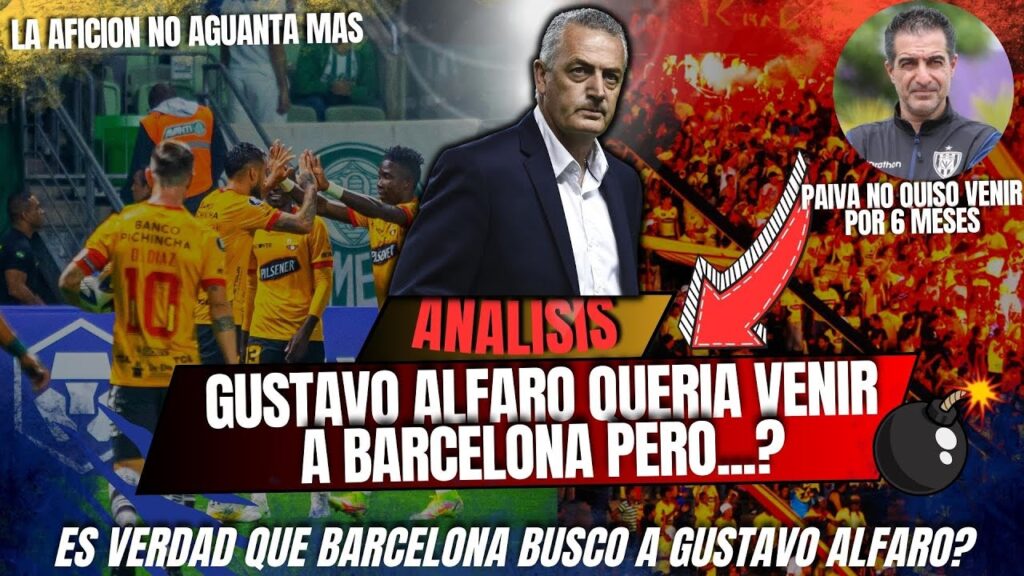 GUSTAVO ALFARO SI ESTUVO EN PLANES DE BSC PERO? - LA HINCHADA DE BSC ESTA CANSADA DE TODO
