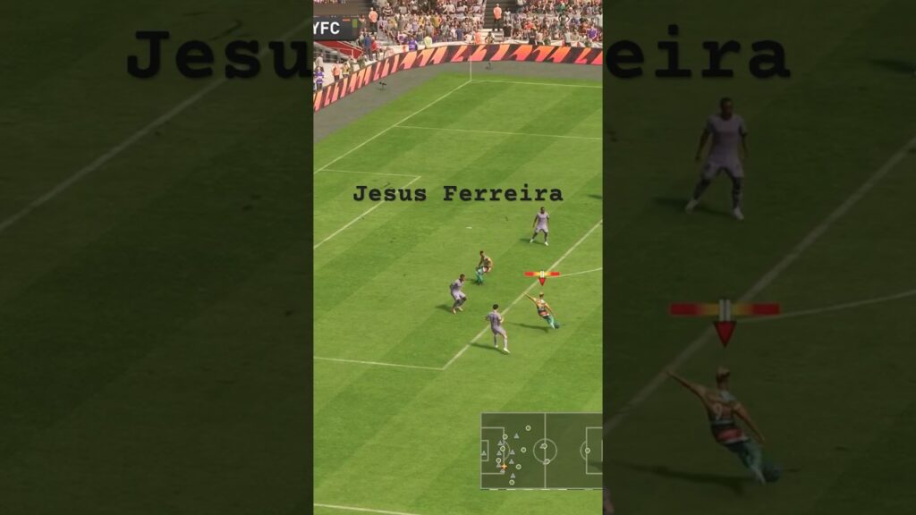 Jesus Ferreira the American goat?!??✅⚽️👍💪🇺🇸👌👍 #viral #clip #football #gamingclips #fifa23