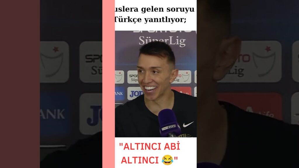 MUSLERA TÜRKÇE KONUŞUYOR! #galatasaray