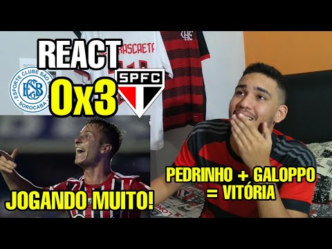 QUE FASE! REACT SÃO BENTO 0 X 3 SÃO PAULO MELHORES MOMENTOS PAULISTÃO 2023