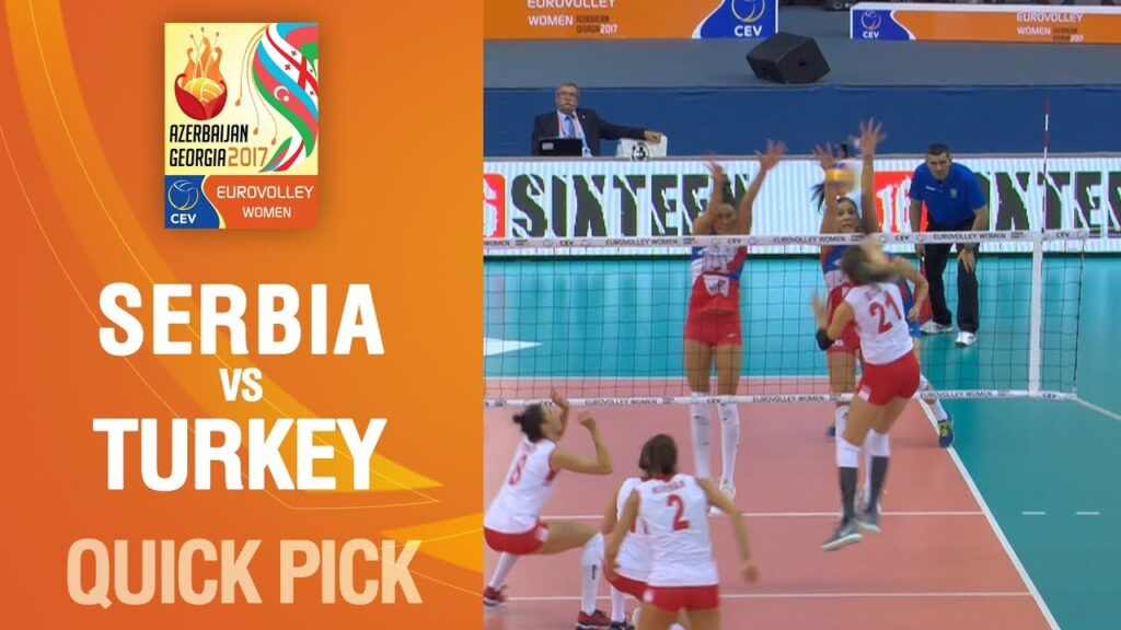 Boskovic and Veljkovic kill block on matchpoint | EUROVOLLEY AZERBAIJAN AND GEORGIA 2017 Boskovic and Veljkovic kill block on matchpoint | EUROVOLLEY AZERBAIJAN AND GEORGIA 2017