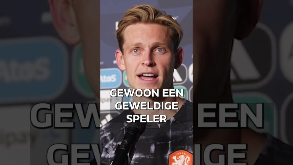 FRENKIE DE JONG onder de INDRUK van Modrić 🤯 #shorts #frenkiedejong #oranje #modric