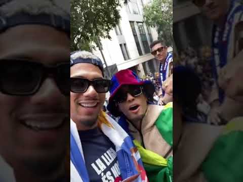 💥 ASÍ FUE LA RÚA DE CAMPEONES DE RONALD ARAUJO