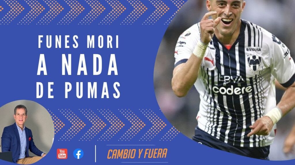 Funes Mori a nada de Pumas