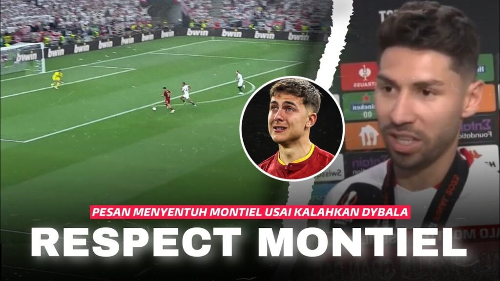 Dybala Sampai Gak Mau Pulang . .!! Respect Gonzalo Montiel Usai Melihat Dybala Nangis di Lapangan