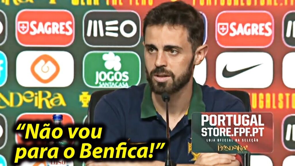 Bernardo Silva - Conferência de imprensa SELEÇÃO NACIONAL
