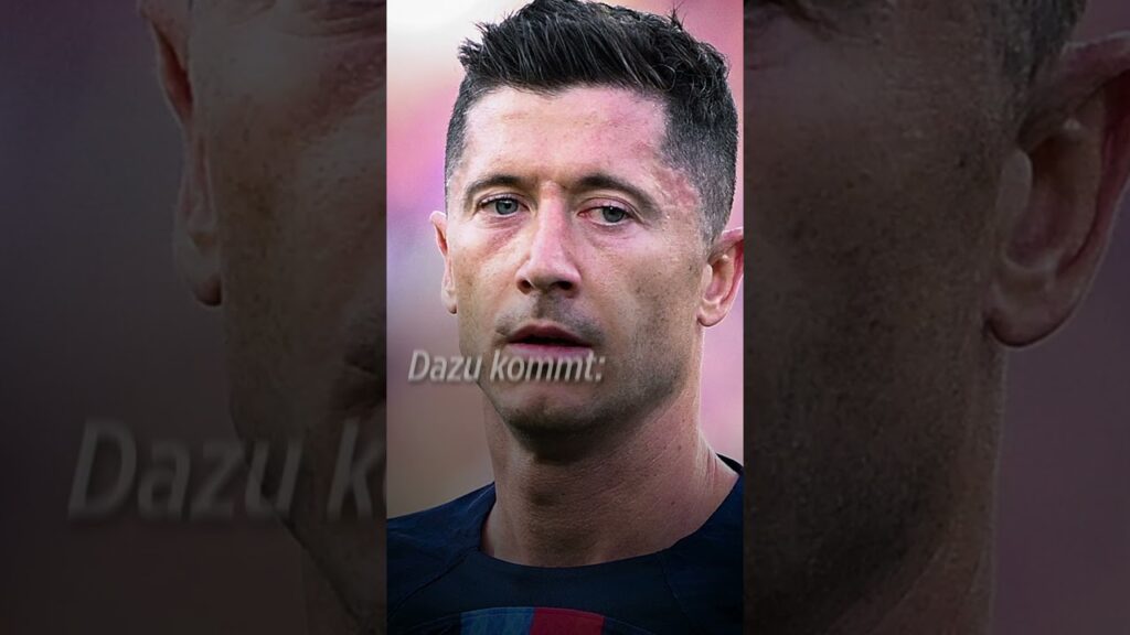 Marktwert von Robert Lewandowski stürzt ab | #shorts