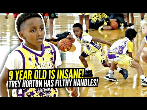 9 Year Old Trey Horton Has INSANE HANDLES!! Only In 3rd Grade & Has Game BEYOND HIS YEARS!