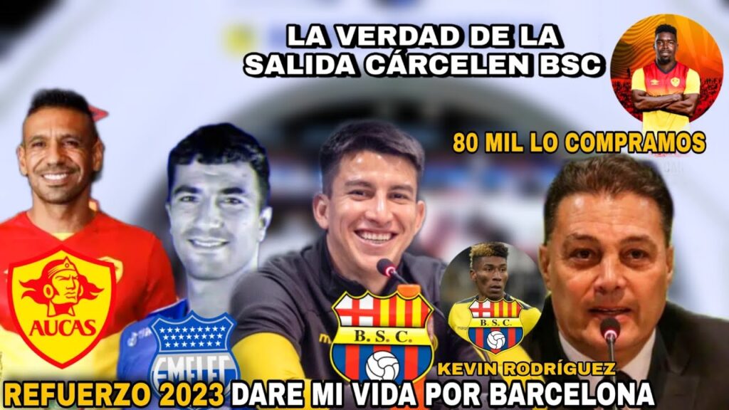 ♨️OFICIAL!! NUEVOS REFUERZOS 2023 LA VERDAD MICHAEL CARCELEN , KEVIN RODRÍGUEZ BSC EMELEC REFUERZOS