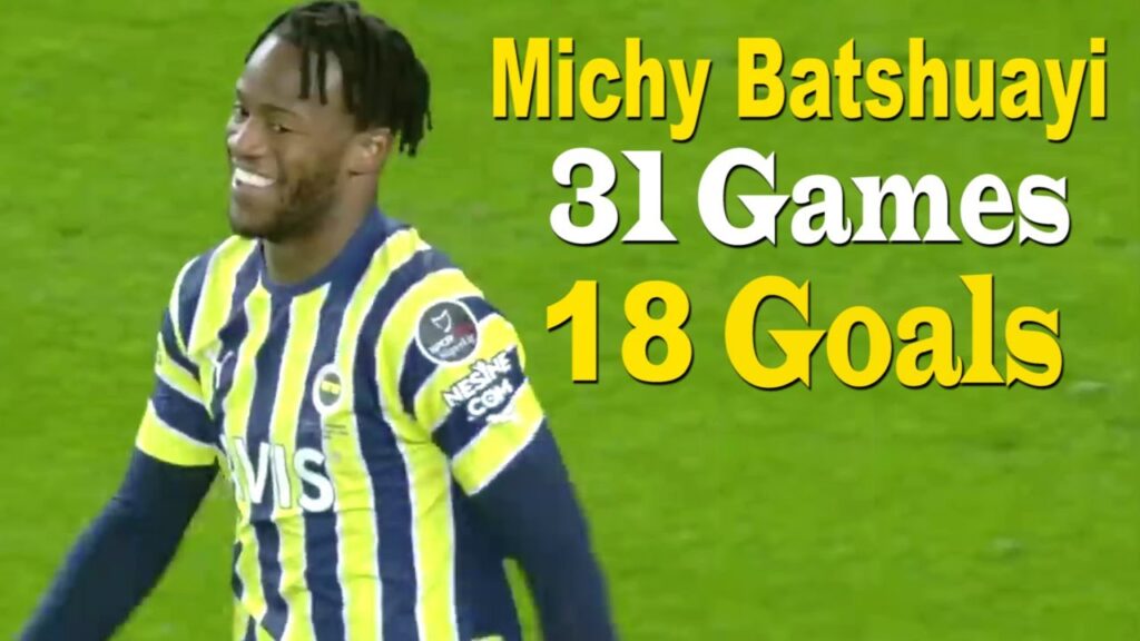 Michy Batshuayi all 18 Goals for Fenerbahçe