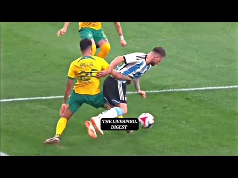 Alexis Mac Allister Had A Smooth Game Vs Australia 🔥