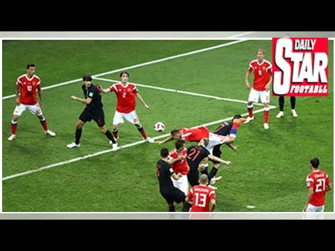 Domagoj Vida’s seeing-eye, extra-time goal gives Croatia a 2-1 lead (VIDEO)