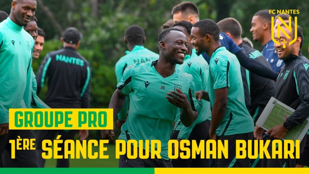 Groupe pro : première séance pour Osman Bukari