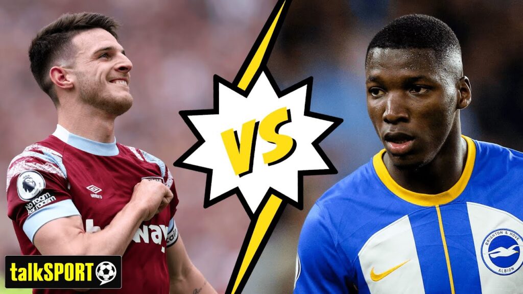 Declan Rice or Moisés Caicedo? 👀 Who would you RATHER have in your team? 🤔