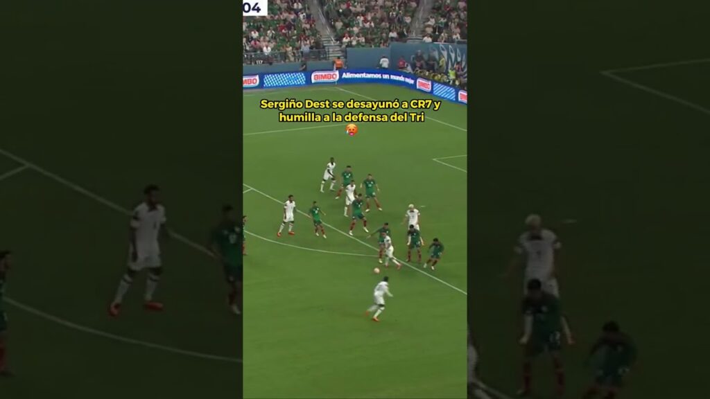 Sergiño Dest se 'desayunó' a CR7 🥵