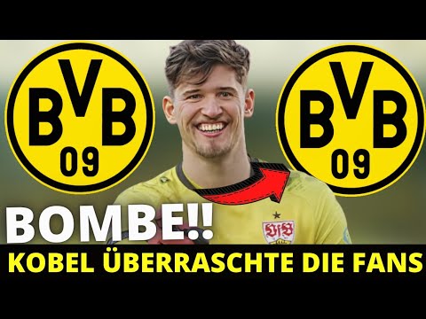 BvB: Bombenüberraschung! Jetzt bestätigt! Gregor Kobel überraschte die Fans! BvB-Neuigkeiten!