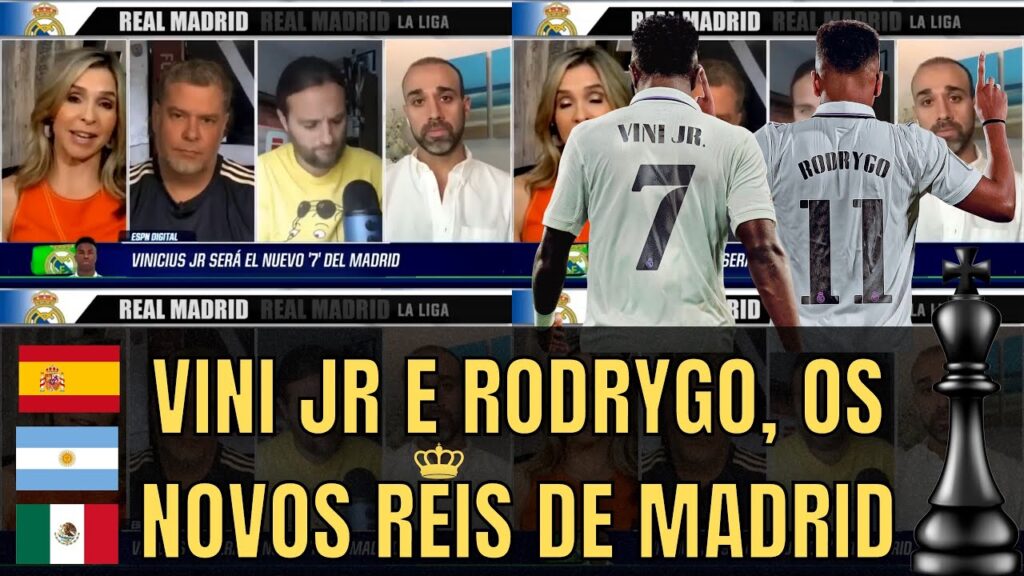 Mídia Internacional Fala Sobre Vinicius Júnior E Rodrygo #viniciusjr #rodrygo #realmadrid