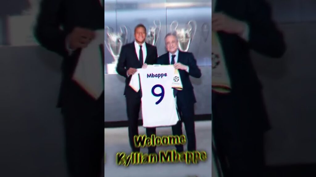 mbappe welcome real madrid #shorts #short #shortvideo #youtubeshorts #youtube #ytshorts #shortsvideo