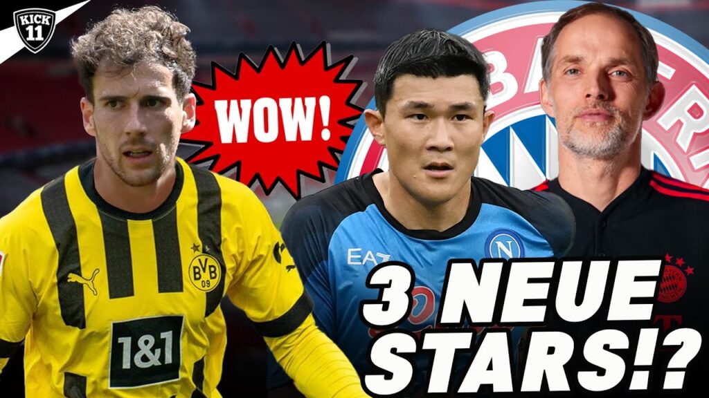 GORETZKA zum BVB? BAYERNS 3 NEUE TRANSFERZIELE! | KickNews