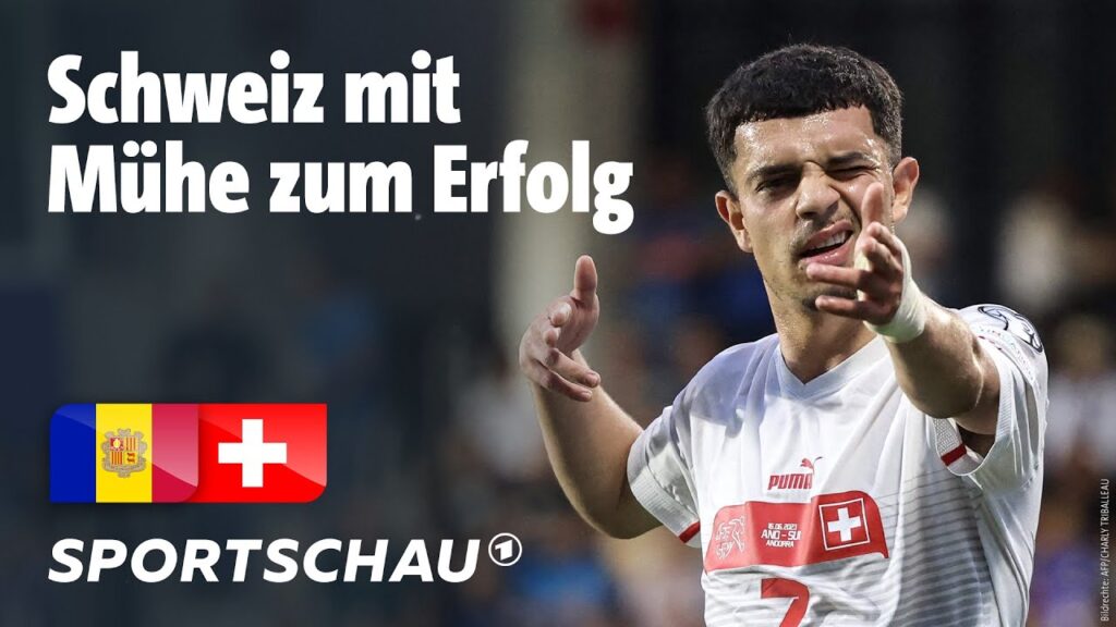 Andorra – Schweiz EM-Qualifikation, Highlights | Sportschau