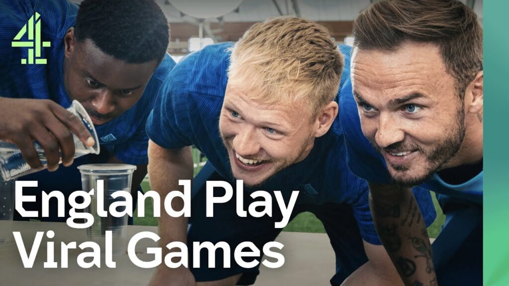 James Maddison, Aaron Ramsdale & Marc Guéhi Do Water Cup Challenge & MORE | England vs No Easy Games