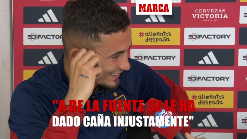 Yeremy Pino: "A Luis de la Fuente se le ha dado caña de manera injusta"I MARCA