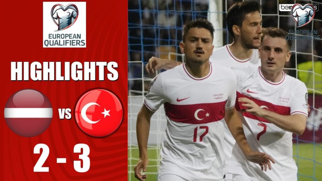 Latvia vs Turkiye Highlights Goals | Euro 2024 Qualification