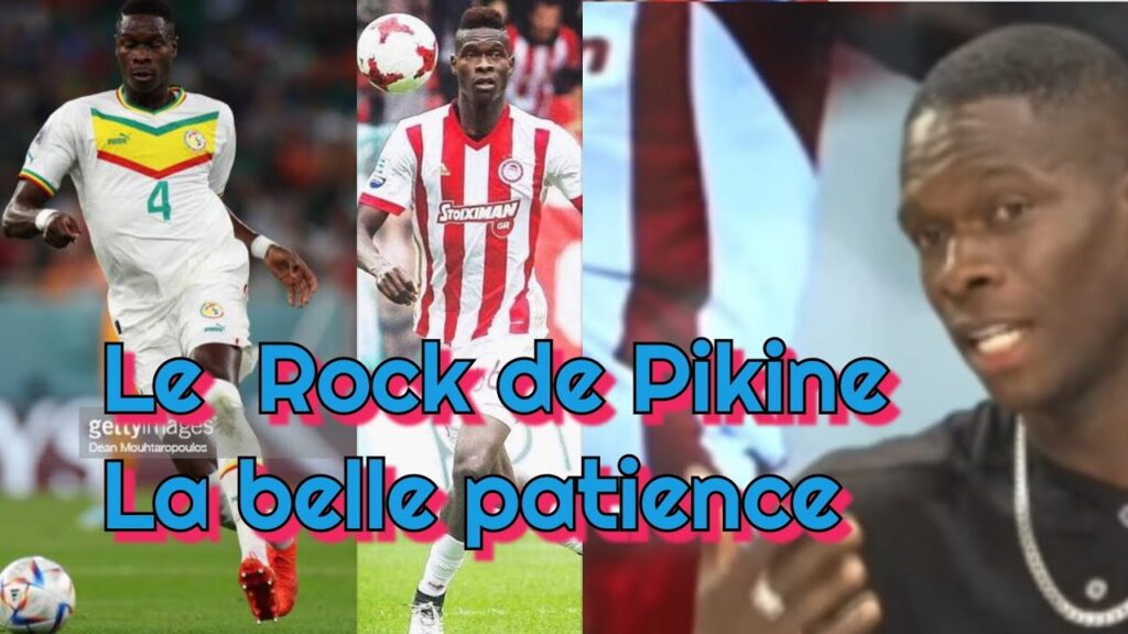 Pape Abou Cissé le rock de Pikine : la belle patience et le bon esprit. Absent pour blessure