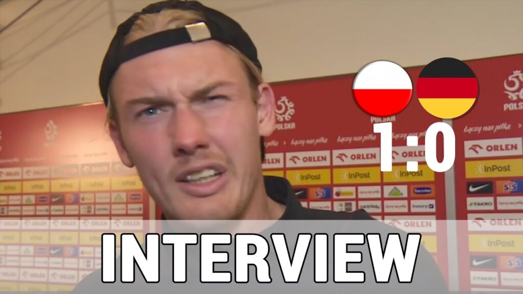 ,,Geben wirklich unser Bestes!" Julian Brandt nach 1:0 Niederlage gegen Polen im Interview