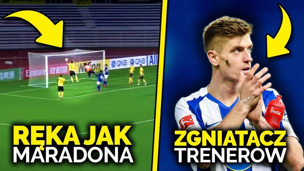 STRZELIŁ GOLA RĘKĄ JAK MARADONA! KRZYSZTOF PIĄTEK I 8 TRENERÓW W 1,5 ROKU