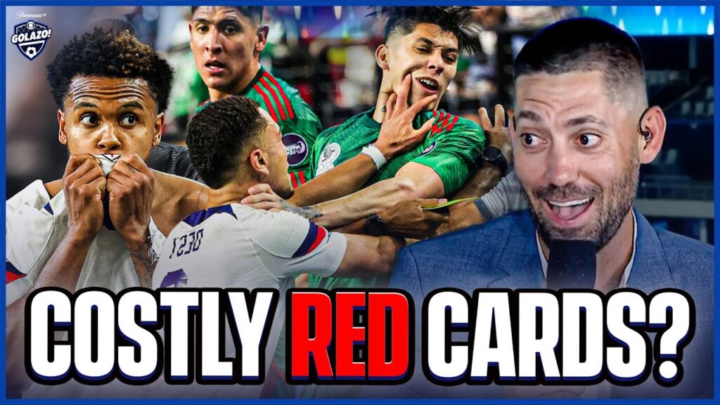 Could red cards cost the USMNT in the final? 🟥 | Dempsey, Davies & Edu reflect on US-Mexico