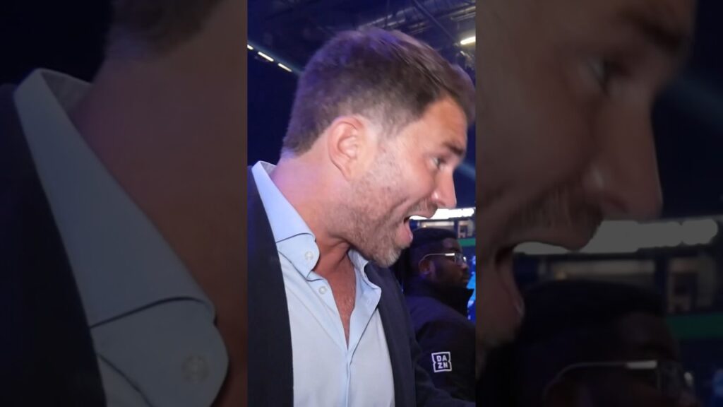 😮 Eddie Hearn & Ohara Davies get into BITTER argument  #boxing