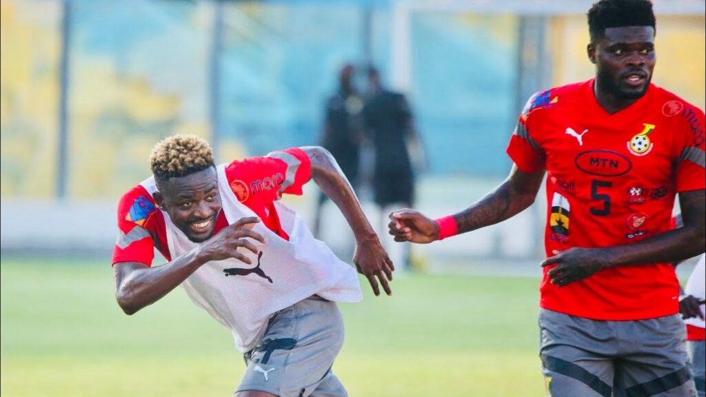 Abdul Salis Samed makes fun of Black Stars teammates before 2nd training session
