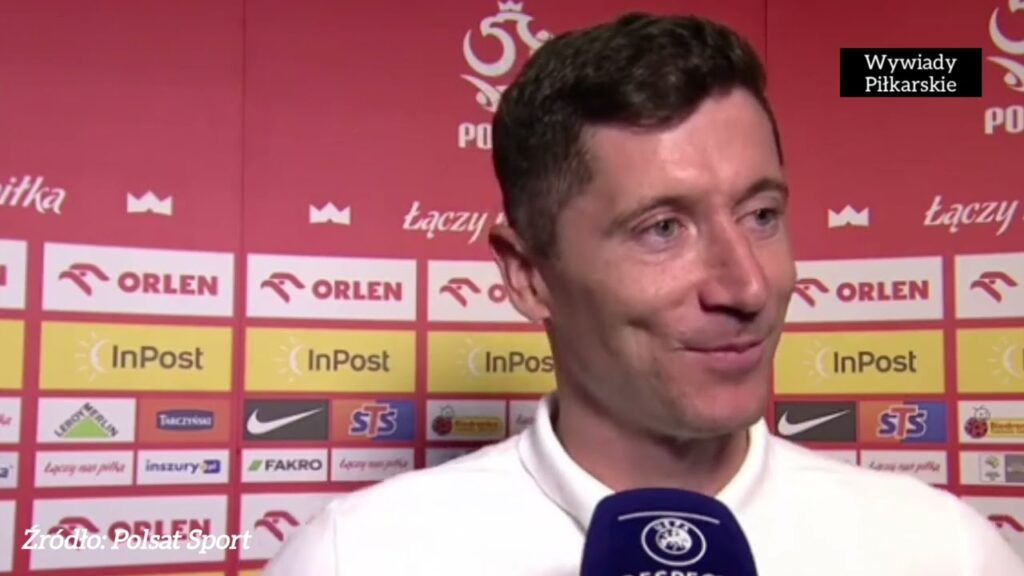 Robert Lewandowski wywiad po meczu Polska - Niemcy